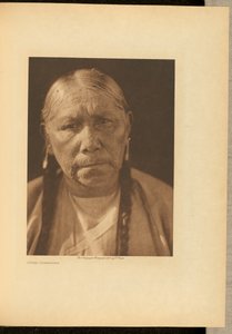 Kícha - Comanche door Edward S. Curtis