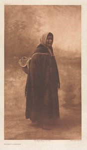 Portfolio IX, Plaat 311: Mand Drager door Edward S. Curtis