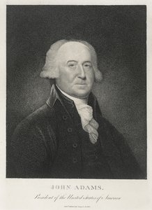 John Adams, tweede president van de Verenigde Staten door Edward Savage