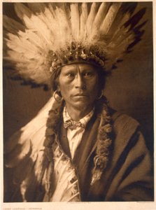 Chief Garfield van de Jicarilla door Edward Sheriff (after) Curtis