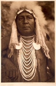 Upshaw van de Apsaroke stam door Edward Sheriff (after) Curtis
