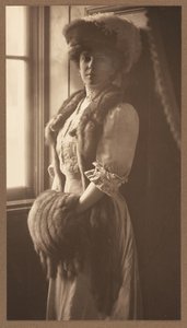 Alice Roosevelt Longworth door Edward Sheriff Curtis