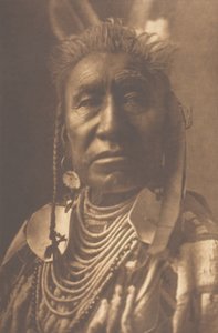 Vis shows - Apsaroke, 1908 door Edward Sheriff Curtis