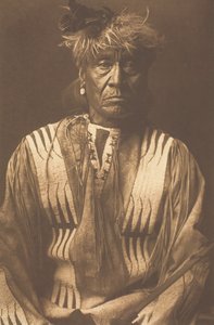 Rode Zweep - Atsina door Edward Sheriff Curtis