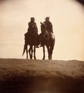 Het Uitzicht door Edward S. Curtis, ca. 1904 door Edward Sheriff Curtis