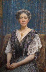 Portret van mevrouw Alfred C. Osler door Edward Steel Harper