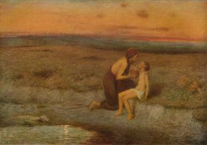 Hagar en Ismaël, 19e eeuw