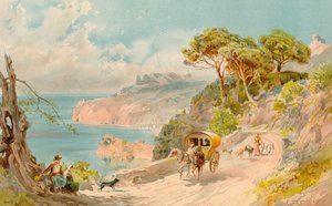 Kustweg bij Soller, Majorca