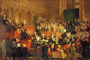 Het proces van de garantie van een paard in de County Court van Lancaster Castle
