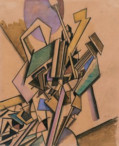 Vorticistische studie door Edward Wadsworth