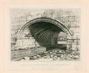 Boog van de Oude Londen Brug, 1831