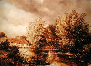 Beard-Molen, bij Oxford door Edward William Cooke
