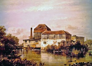 Beardwell, nabij Oxford door Edward William Cooke