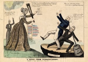 Een stem uit Pennsylvania, uitgegeven door H.R. Robinson, New York, 1846 door Edward Williams Clay