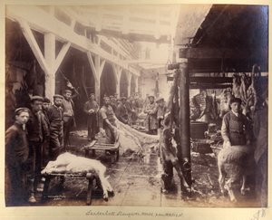 Leadenhall Slachthuis, vanuit het Westen