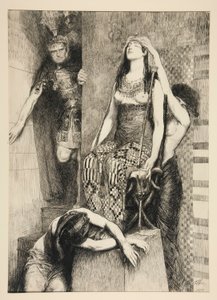 Charmian door Edwin Austin Abbey
