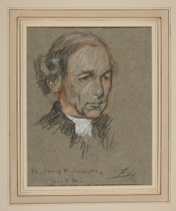 Kroning van Edward VII Portret: Joseph Armitage Robinson, Kanunnik