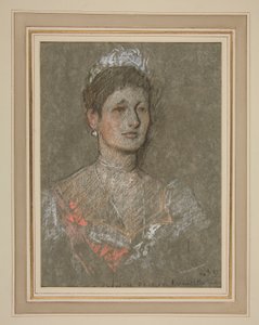 Kroning van Edward VII Portret: Prinses Louise van Battenberg