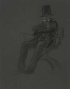 Figurenstudie door Edwin Austin Abbey