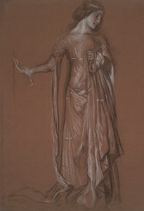 Figurenstudie door Edwin Austin Abbey