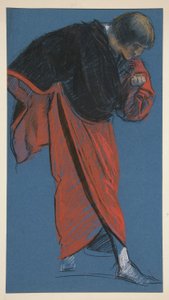 Figurenstudie door Edwin Austin Abbey