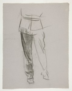 Figurenstudie door Edwin Austin Abbey