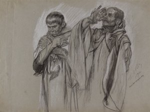 Figurenstudie voor