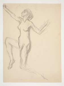Figurenstudie door Edwin Austin Abbey