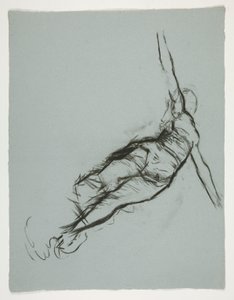 Figure study door Edwin Austin Abbey
