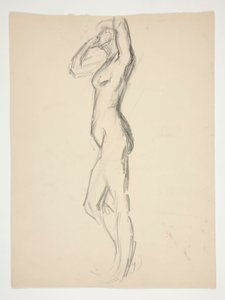 Figuurstudie door Edwin Austin Abbey
