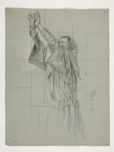 Figuurstudie voor Koning Arthur