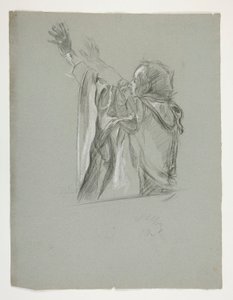 Figurenstudie voor Koning Arthur