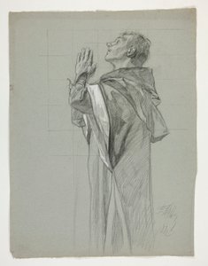 Figurenstudie voor Koning Arthur