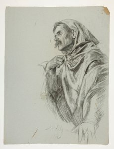 Figurenstudie voor Koning Arthur