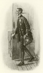 Ichabod Crane door Edwin Austin Abbey
