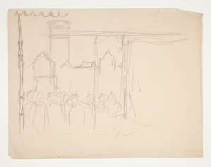 Isabella en de Hertog (studie voor .1108), uit Maat voor Maat