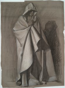 Jozef van Arimathea, Figurenstudie door Edwin Austin Abbey