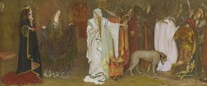 Koning Lear, Act I, Scene I, afscheid van Cordelia, 1898