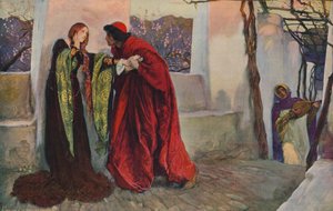 O Meesteres Mijne, Waar Zwerft U, 1899, ca. 1915 door Edwin Austin Abbey