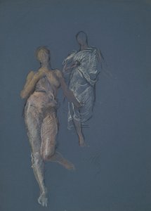 Mogelijke studie voor door Edwin Austin Abbey