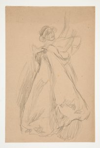 Religieuze scène door Edwin Austin Abbey
