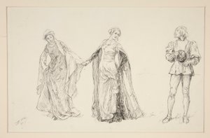 Rosalind door Edwin Austin Abbey