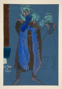 Six Piers of Exton, kostuumschets voor Henry Irving door Edwin Austin Abbey