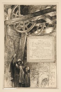 Lied, uit Act III, Scene ii, Koopman van Venetië door Edwin Austin Abbey