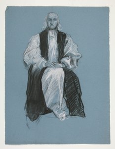 Studie voor figuur van bisschop William White