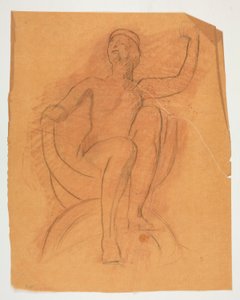 Studie voor de Genius van de Staat figuur