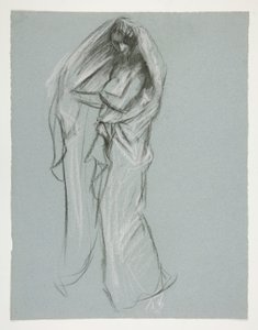Studie voor de figuur van 4 uur(?)