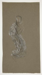 Studie van een engel door Edwin Austin Abbey