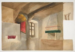 Studie van een interieur