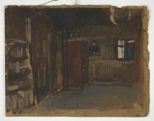 Studie van een interieur